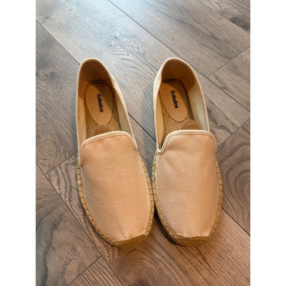 Women's Soludos The Smoking Espadrille – Tonal Ivory – Women's Size 9–9.5 – New - Picture 2 of 8